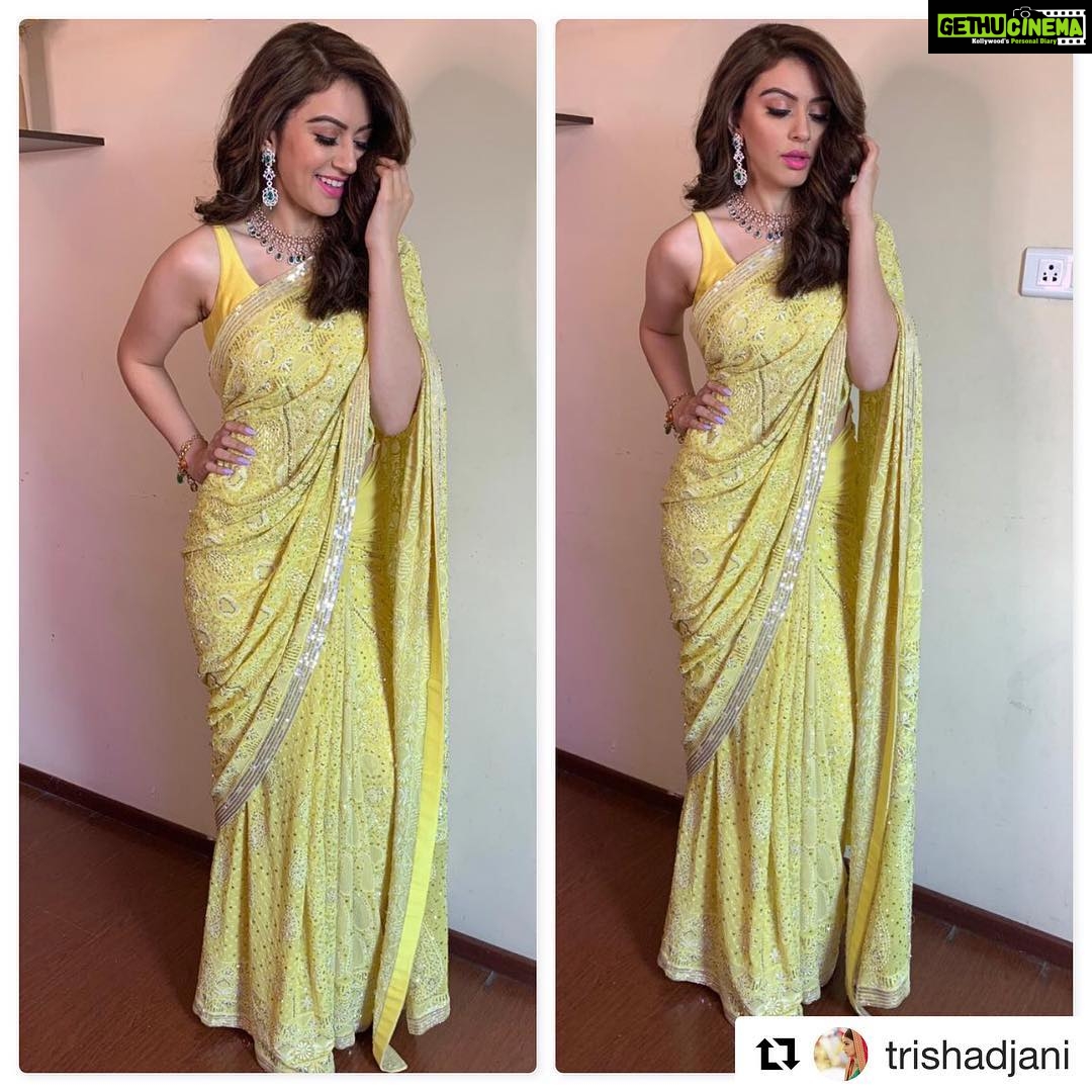 Hansika Motwani Instagram - #Repost @trishadjani with @get_repost γ»γ»γ» Another one from today ππ @ihansika in @kanikakapoor_houseofchikankari and @malabargoldanddiamonds for a #malabargoldanddiamonds event today Make up @makeupbyreshmerchant Hair @ashwini_hairstylist #fashion #fashionstyling #stylefiles #stylediaries #stylefilebytrisha #celebstyle #celebspotting #celebritystyling #celebrityspotting #hansikamotwani