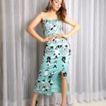 Hansika Motwani Instagram – Ready for an event 💁🏼‍♀️ Wearing my fav – 👗@shivaniawastyofficial @vioneatelier 👠- @ysl 
Earrings- @azotiique 
HMU – @makeupbyreshmerchant