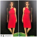 Hansika Motwani Instagram – #Repost @eshaamiin1 with @get_repost
・・・
#aboutoday #redalert 🔥 @ihansika in @karen_millen & @azotiique