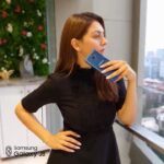 Hansika Motwani Instagram – OMG! Samsung #GalaxyJ8 with its Advanced  #DualRearCamera and cool features like Portrait Dolly is definitely gonna sweep you off your feet! I just tried it and loved it.
#WithGalaxy @samsungindia