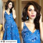 Hansika Motwani Instagram - #Repost @anishagandhi3 with @get_repost ・・・ @ihansika in @pankajandnidhi for an event in chennai 🧚‍♀️ #beauty