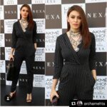 Hansika Motwani Instagram - #Repost @archamehta (@get_repost) ・・・ @ihansika at LFW today in a @zuiki_italia piece and some indie jewellery. 👜 @dior 👠 @burberry #hansikamotwani #lakmefashionweek