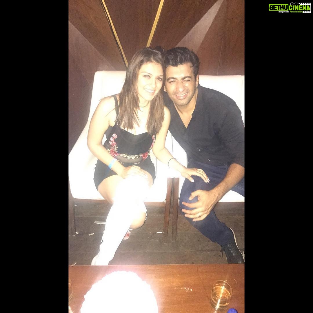 Hansika Motwani Instagram - Me and this bum!!! @i_motwani ❤️ #brotherlikenoother