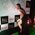 Hansika Motwani Instagram – #walloffame #activities at #IIFAUtsavam 😌💯💜