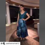 Hansika Motwani Instagram - #Repost @aasthasharma612 with @repostapp ・・・ @ihansika in @theiacouture for #bogan press meet last evening 💚 👠 @stevemadden. Styled by @wardrobist @reannmoradian @iammanisha @aditiagrawal12