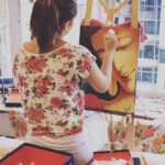 Hansika Motwani Instagram – 🎨🖌🖍