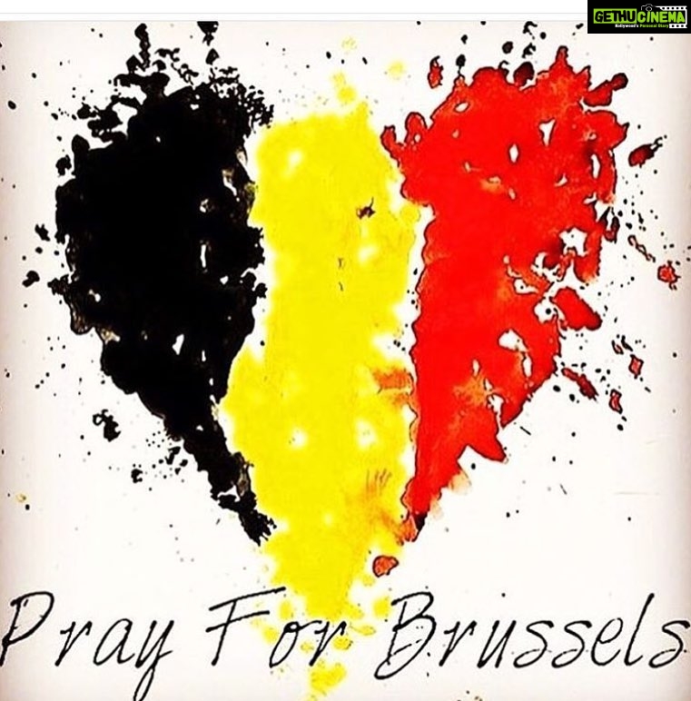 Hansika Motwani Instagram - I wish I had something profound to say about Brussel's but I don't. I'm sad for those affected & frustrated . Thoughts and prayers for #Brussels today. Pray for peace in the world. 🙏🏼#prayforbrussels #prayfortheworld