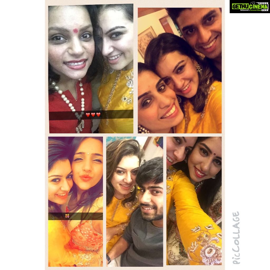 Hansika Motwani Instagram - #childhoodlove #lastnight #diwaliparty πππππππππππΌππΌππΌππΌ