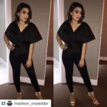Hansika Motwani Instagram - #Repost @madison_onpeddar with @repostapp. ・・・ Behind The Scenes With Hansika @ihansika in our Fan Cape Top For A Press Meet In Toronto! We love her look #hansikamotwani #celebrityinmadison #celebrityspotting #bollywood #tollywood #NewCollection #ThinkMadison #ShopMadison