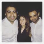 Hansika Motwani Instagram - And my brother from an other mother @kumar_nichani . My two awesome brothers . Blessed :) @prashant.m.10 😀😀👑👑 .