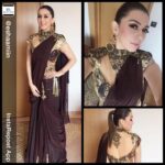 Hansika Motwani Instagram - Repost from @eshaamiin via @igrepost_app, it's free! Use the @igrepost_app to save, repost Instagram pics and videos, #hansikamotwani in @niveditasaboocouture #film #audio #launch #puli #styling #eshaamiin