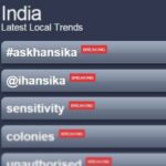 Hansika Motwani Instagram - #trending in india #Twitter 🙏 #askhansika #ihansika wohooo thank u alll