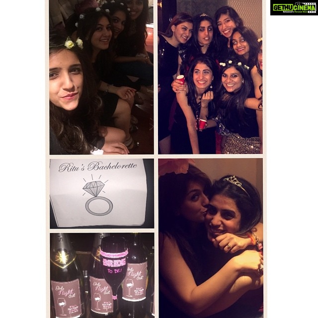 Hansika Motwani Instagram - @ritumadhok7 #spinster #HenParty #bachelorette #maddnes #girlsnightout #girlsjustwanahavefun #madness #gameover we are the #bridesbitches 🙈🙈#happiness #weddingbells #weddingweek #rituwedsmanish #RwedsM 🎉💍💕