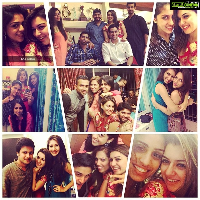 Hansika Motwani Instagram - #Diwaliparty ✨✨✨✨✨