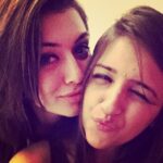 Hansika Motwani Instagram - Muah . #bestie #hiwhereareyou??? @😘😘😘#diwaliparty #happiness #happydiwali