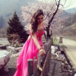 Hansika Motwani Instagram - #throwback #tvsk #japan #randomclick #cherryflowers 🌺😍 #memories 😊😇❤️