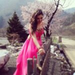 Hansika Motwani Instagram – #throwback #tvsk #japan #randomclick #cherryflowers 🌺😍 #memories 😊😇❤️