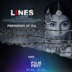 Hina Khan Instagram - Presenting LINES, a film and a work of art which is extremely close to my heart on @vootselect on 29th of July. So honoured that the film is a part of Voot select film festival and like the poster launch of the film (in Cannes) LINES is releasing in India with the line up of some amazing films featuring stunning actors and directors. Couldn’t have wished a better platform! #LinesOnVoot @rishi_bhutani #FaridaJalal @rahatkazmi @rockyj1 @hirosfbf @imhusseinkhan