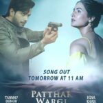 Hina Khan Instagram – #PattharWargi releasing tomorrow at 11am on @tseries.official 
.
@tanmayssingh9 @bpraak  @jaani777 & @official.ranvir @vinay.gupta13 @anurag6969i @kamalchandra999 @raviakhade 
#ThisEid