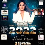 Hina Khan Instagram – USA are you ready? Bringing in New Years this year at The Westin, Dallas.

@meraboxoffice @ajay_dfw @nagkinkar @shalinijainmittal