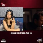 Hina Khan Instagram - #Aarya ke badass world mein yeh hai meri entry! Recreate karo aap ke favourite dialogues from the show and don't forget to tag @disneyplushotstarvip. All episodes are now streaming!