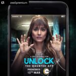 Hina Khan Instagram – #UnlockTheHauntedApp 
#Repost @zee5premium with @get_repost
・・・
An app that can grant all your wishes, but you have to pay a price for it… A grave one.

Are you ready to #UnlockTheHauntedApp on Friday the 13th of March? #TheEvilInside #AZEE5Original 
@debatma