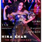 Hina Khan Instagram - Cover girl for @fitlookmagazine ‘s 3rd anniversary issue Founder @mohit.kathuria1987 Shot by @praveenbhat Stylist @sayali_vidya Look by @seemakhan76official MUA @sachinmakeupartist Hairstylist @sayedsaba Dragonfly Experience Mumbai