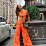 Hina Khan Instagram – Embrace your inner orange 🍊 #NYCDiaries