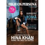 Hina Khan Instagram - Thank you @highonpersonamagazine for having me on your cover. Editor: @iambarkhaarora Interviewed by @divyakhanna97
