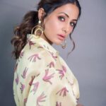 Hina Khan Instagram – #OOTD 🌼