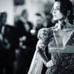Hina Khan Instagram - #Cannes2019 @festivaldecannes . . Gown by @ziadnakad Earrings by @azotiique Heels by @nidhibhandari_official Styled by @sayali_vidya Makeup by @lizbombenmakeup Hair by @georgianateers