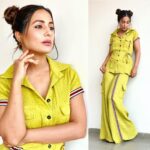 Hina Khan Instagram - #StayChic #AboutLastNight for Box Cricket League season 4. Watch out for this season, it’s full of entertainment, fun and amazing matches. @ektaravikapoor . Outfit @mirpurimaheka