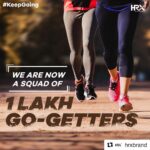 Hrithik Roshan Instagram - #Repost @hrxbrand with @get_repost ・・・ Your determination makes us stronger. Let's #KeepGoing on this journey to fitness! #HRX #style #fashion #motivation #fitfam #fitness #instapic #instadaily #picoftheday