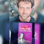 Hrithik Roshan Instagram - If there is one book that can resonate most with your inner true self today, no matter which point you are at on your journey of self awareness , it is this. I have been an admirer of Dr. Shefali Tsabary’s works for some time now. I remember the first time I heard her speak, it felt like the truth .. finally! I remember being overwhelmed with joy , relief and a sense of empowerment . @doctorshefali #radicalawakening