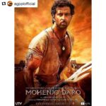 Hrithik Roshan Instagram – #Repost @agpplofficial with @repostapp
・・・
Are you ready to witness the world of #MohenjoDaro?
Trailer out tonight at 8:57 PM IST across Star Network and YT. #MohenjoDaroTrailer 
@utvfilms @hrithikroshan @hegdepooja #Bollywood #HrithikRoshan #Hrithik @iamarrahman