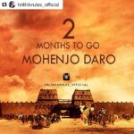 Hrithik Roshan Instagram – #Repost @hrithikrules_official with @repostapp
・・・
2 months to go! #MohenjoDaro #HistoryintheMaking

#Bollywood #Hrithik #HrithikRoshan #PoojaHegde #Ashutosh #AshutoshGowariker