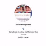 Hrithik Roshan Instagram – Wrapped up the last schedule of #MOHENJODARO #Itsabigfilm #Historyinthemaking #12august