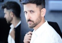 Hrithik Roshan Instagram - Lovely shoot with the inimitable @avigowariker. Thanks for always making me look cooler than I am! #PostPackUpShot Hair - @aalimhakim Makeup - vijay palande Styled by - @lakshmilehr