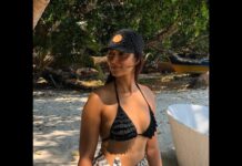 Ileana D'Cruz Instagram - But there’s a buffet behind you 🍹🍺🥘🍔🍰 #tb Munjoh Ocean Resort
