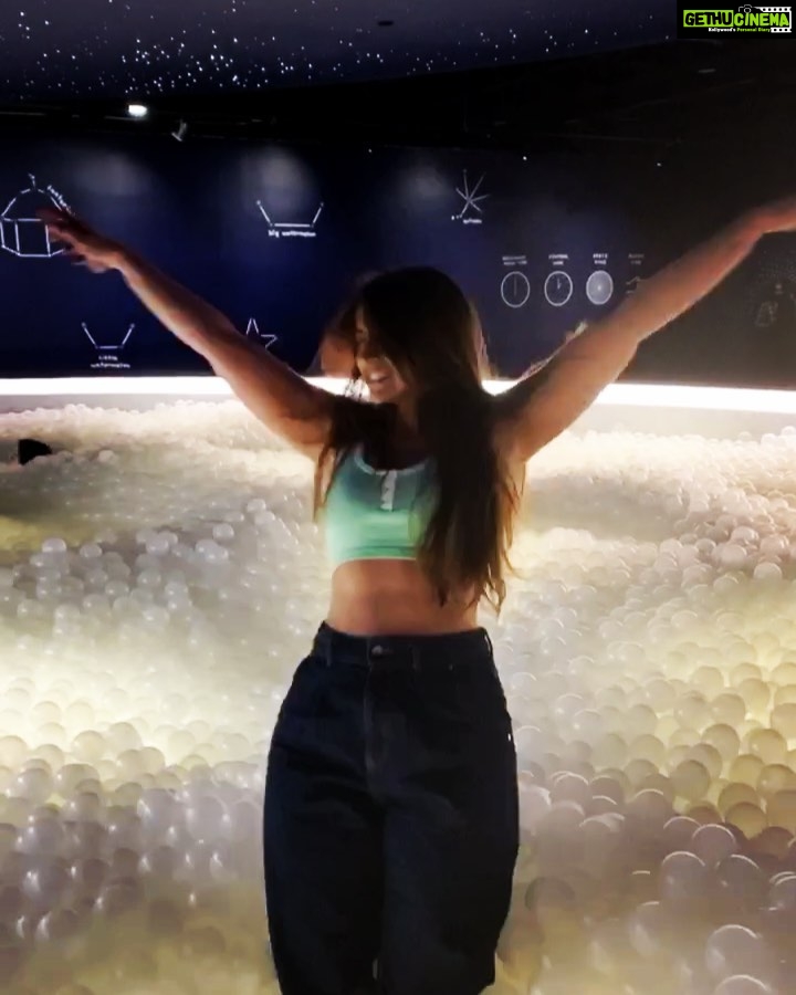 Ileana D'Cruz Instagram - Diving into 2020 like - more like falling into it Color Factory