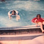 Ileana D'Cruz Instagram - Major throwback alert 🚨 Spot the weirdo 😂 - - - update* Since a lot people seemed to be confused as to which one is me, I’m the weirdo with my legs hanging out of the pool on the right. Yup. I still do that. No regrets. K. Thanks. Bye. 🙂