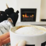 Ileana D'Cruz Instagram - Nothing like enjoying a hot cup of coffee in fluffy pjs and cat-i-corn slippers in front of a glorious fireplace 😍😍😍