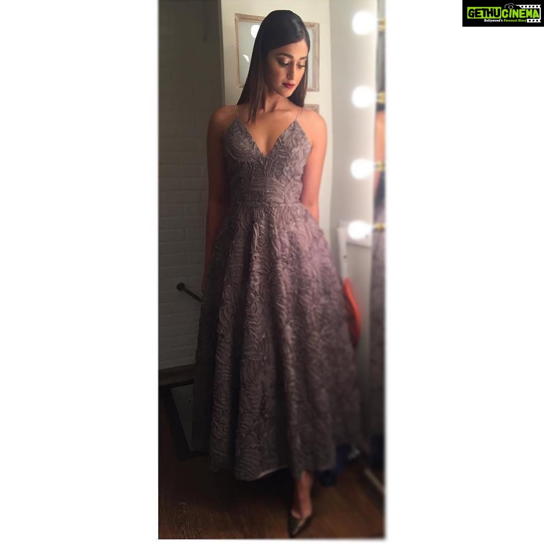 Ileana D'Cruz Instagram - #Repost @sanamratansi ・・・ #mubarakan #promotions @ileana_official wearing @sameermadan_official 👗 @dipublicrelations ❤️ Shoes @louboutinworld Assisted by @anushka_09 HMU @sheetalfkhan @divyachablani #stylecell #sanamratansiforstylecell