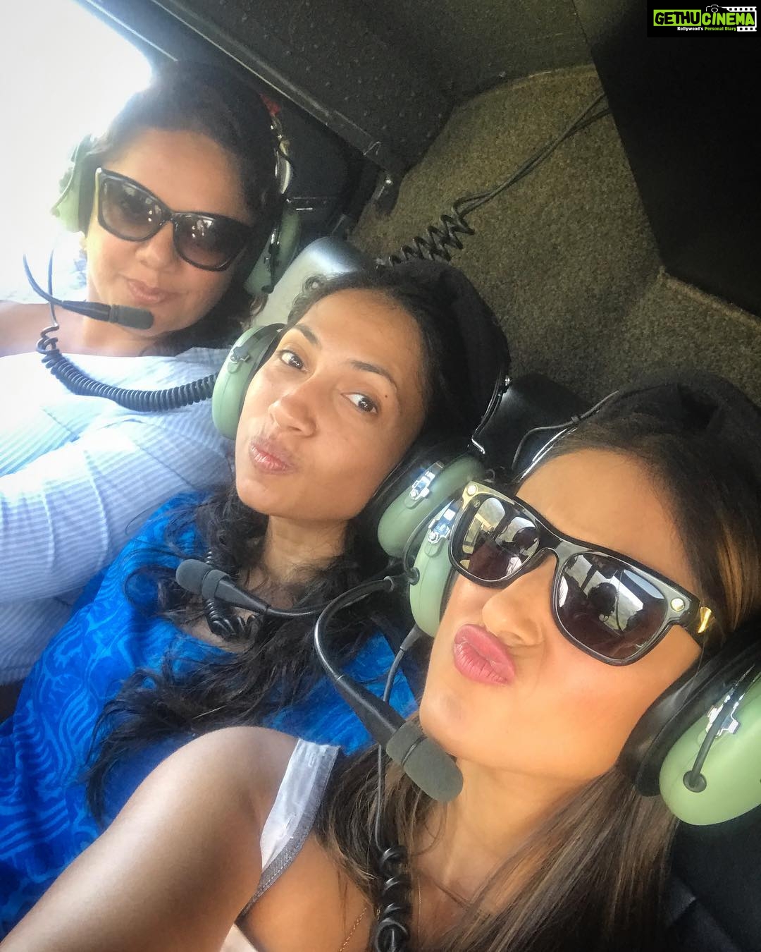 Ileana D'Cruz Instagram - I make weird squishy faces to cover up my insane fear of heights 🙈 Although, this one was packed with simply stunning views and the smoothest possible helicopter ride🙏🏼thank you Captain Phil! #ileanainfiji #fijihappy #fijinow #helicopterrides #nofilter