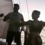 Ileana D'Cruz Instagram - What better way to watch this beautiful Fijian sunset than by singing and dancing with these multi talented sailors!!! #fijinow #fijihappy #ileanainfiji