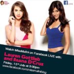 Ileana D'Cruz Instagram - Girl power baby! 💪🏼👯🙅🏻Going to be live with my girl @laurengottlieb & @missmalini tomorrow! More deets below 👇🏼 #Repost @missmalini . . . I'll be live with @laurengottlieb & @ileana_official tomorrow to talk about their #AbSamjhautaNahin moment! Make sure you join in & post Qs about them in the comments ⚡️⚡️🙌 #GirlPower #GirlLove