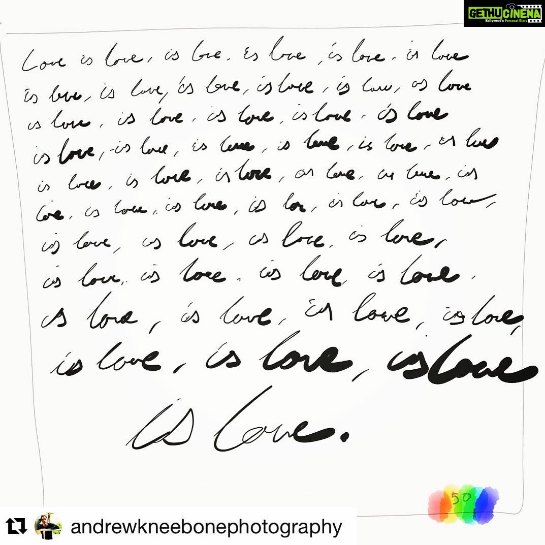 Ileana D'Cruz Instagram - @andrewkneebonephotography ❤️❤️❤️ Love is love is love is love is love 🙏🏼 #spreadlovenothate #samelove