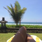 Ileana D'Cruz Instagram - Ahhhhhh that view 😍😍😍 #fbf #bali #needtogetmybumtoabeachasap #beachbum #nofilter The Oberoi Beach Resort, Bali