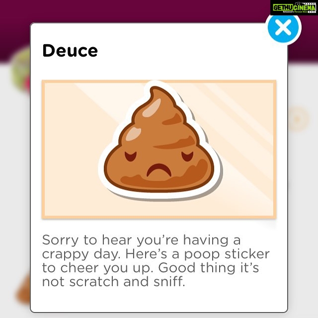 Ileana D'Cruz Instagram - Happiness is getting a poop sticker 😄 Thought of Mr.Fecal @nargilove 😜