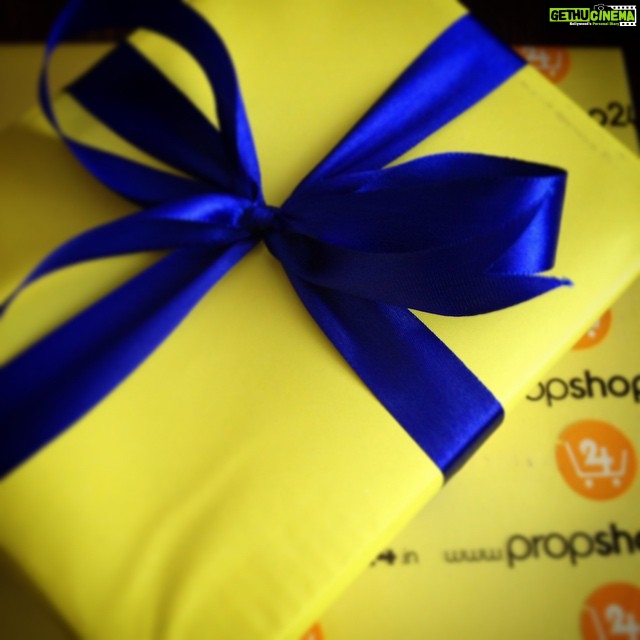 Ileana D'Cruz Instagram - @propshop24 thank u so much for delivering my order super fast n also for the surprise gift!!! So sweet u guys!!! U were already one of my fav places to shop n this just makes u guys even more special n wonderful! 😍😘❤️ Also how cheery n lovely is that yellow wrapping paper! #todayismyluckyday #moregoodies #nofilter